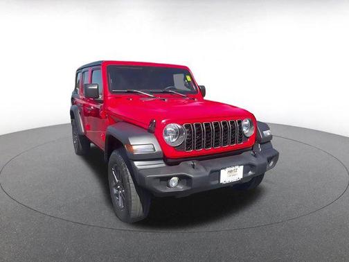 Firecracker Red Clearcoat 2025 Jeep Wrangler Sport S