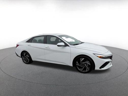 Serenity White 2025 Hyundai ELANTRA SEL