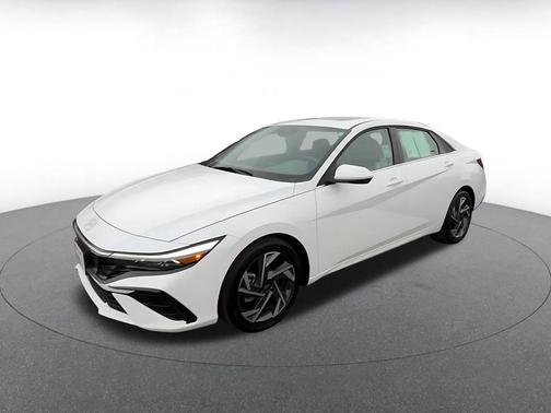 Serenity White 2025 Hyundai ELANTRA SEL