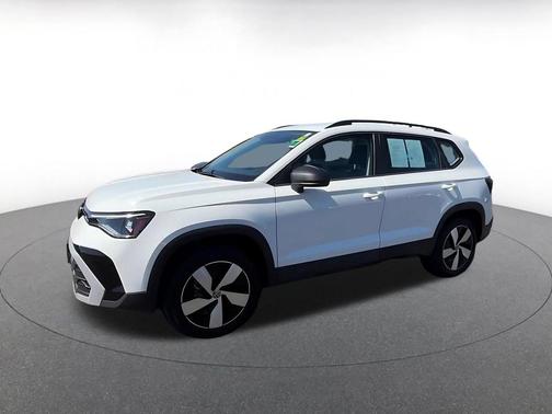 Pure White 2026 Volkswagen Taos S