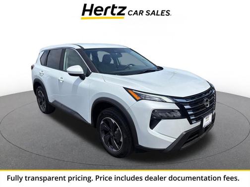 Everest White Pearl 2025 Nissan Rogue SV