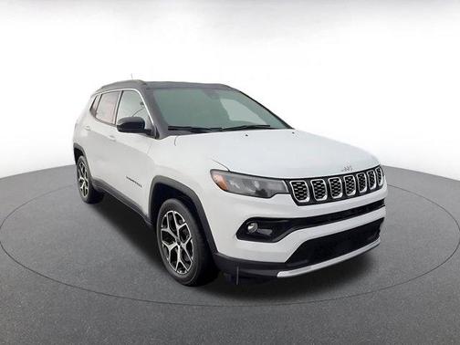 Bright White Clearcoat 2025 Jeep Compass Limited