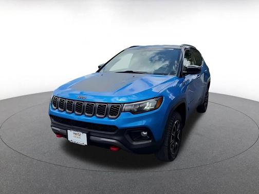 Hydro Blue Pearlcoat 2025 Jeep Compass Trailhawk