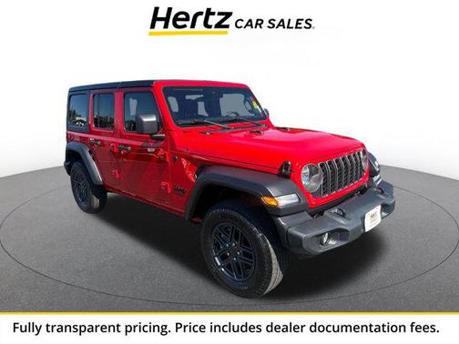 Firecracker Red Clearcoat 2025 Jeep Wrangler Sport S