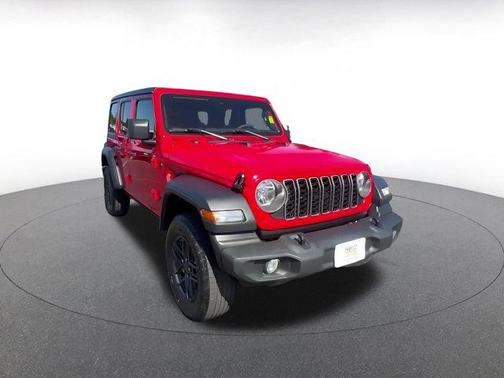 Firecracker Red Clearcoat 2025 Jeep Wrangler Sport S