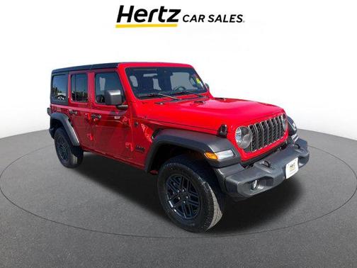 Firecracker Red Clearcoat 2025 Jeep Wrangler Sport S