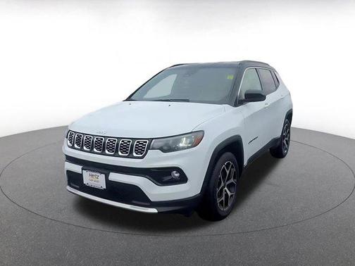 Bright White Clearcoat 2025 Jeep Compass Limited
