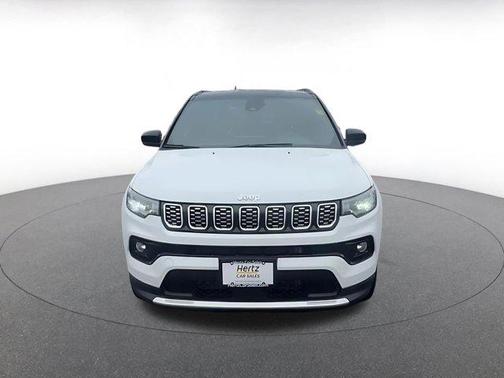 Bright White Clearcoat 2025 Jeep Compass Limited