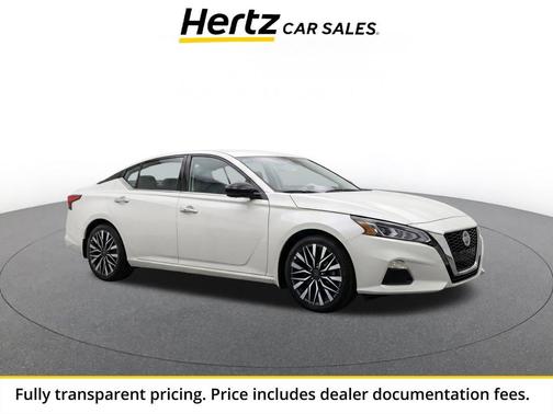 Glacier White 2025 Nissan Altima SV FWD