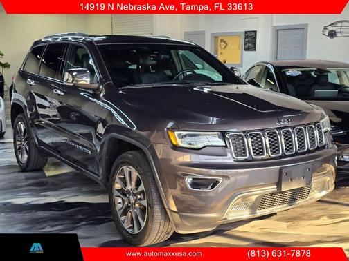 Granite Crystal Metallic Clearcoat 2018 Jeep Grand Cherokee Limited