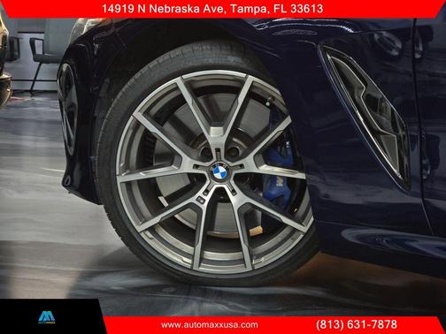 Tanzanite Blue Metallic 2020 BMW M850 xDrive