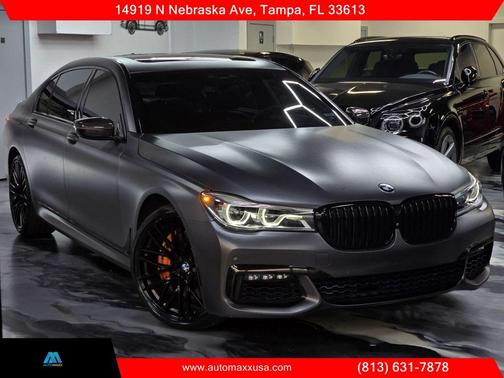 Matte Gray 2017 BMW 750 I