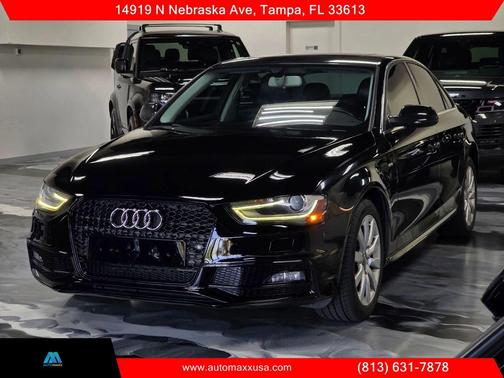 Black 2015 Audi A4 2.0T Premium