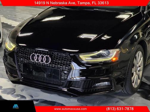 Black 2015 Audi A4 2.0T Premium
