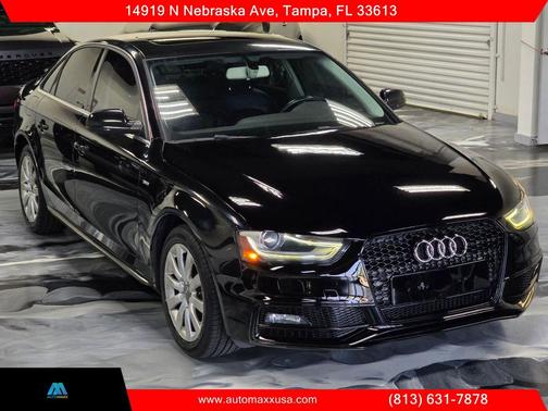 Black 2015 Audi A4 2.0T Premium