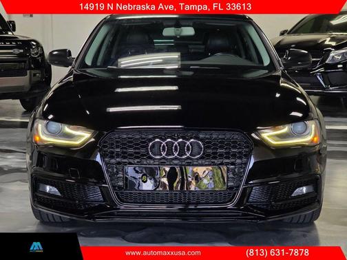 Black 2015 Audi A4 2.0T Premium