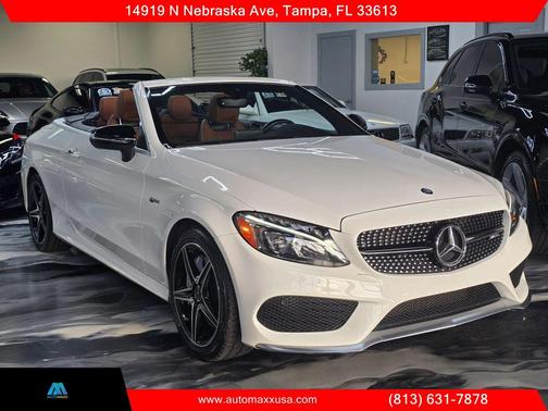White 2017 Mercedes-Benz AMG C 43 4MATIC