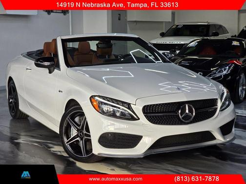 White 2017 Mercedes-Benz AMG C 43 4MATIC