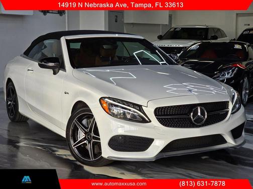 White 2017 Mercedes-Benz AMG C 43 4MATIC