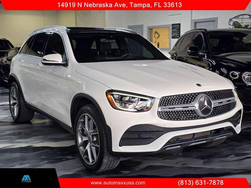 White 2020 Mercedes-Benz GLC 300 4MATIC