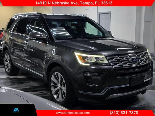 Magnetic Metallic 2018 Ford Explorer Limited