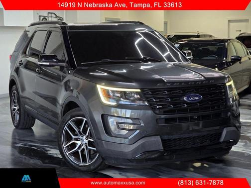 Magnetic Metallic 2017 Ford Explorer sport