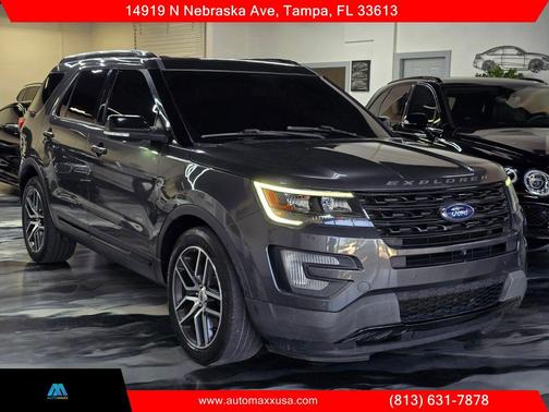 Magnetic Metallic 2017 Ford Explorer sport