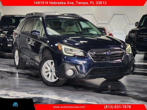 Dark Blue Pearl 2018 Subaru Outback 2.5i Premium