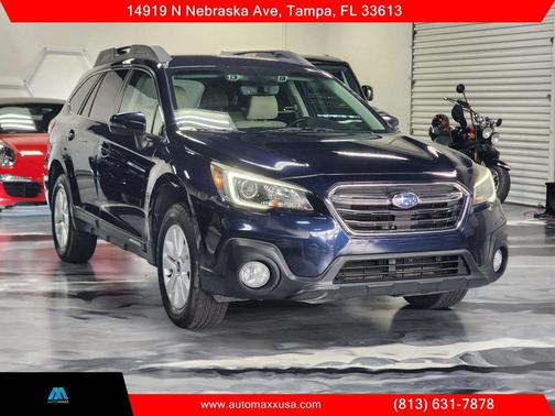 Dark Blue Pearl 2018 Subaru Outback 2.5i Premium