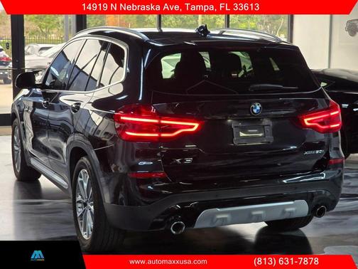 Black 2018 BMW X3 xDrive30i