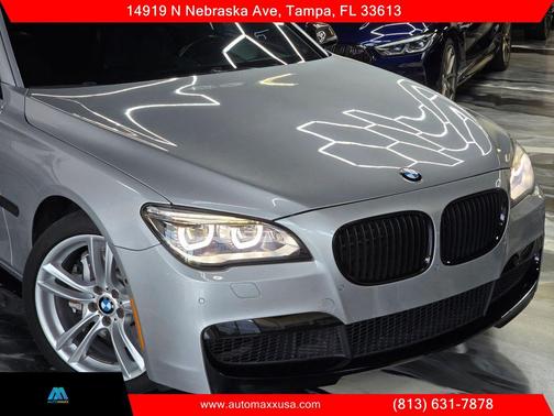 Glacier Silver 2013 BMW 750 Li