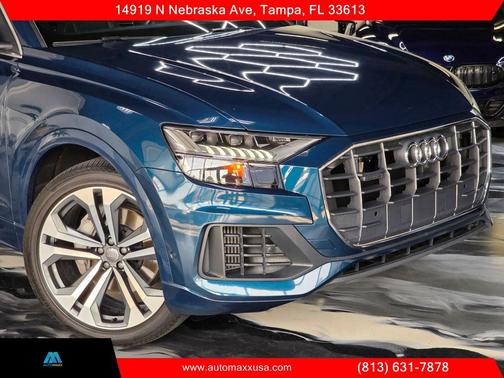 Galaxy Blue Metallic 2019 Audi Q8 3.0T Premium