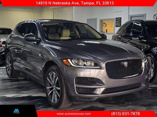 Gray 2019 Jaguar F-PACE 30t Prestige