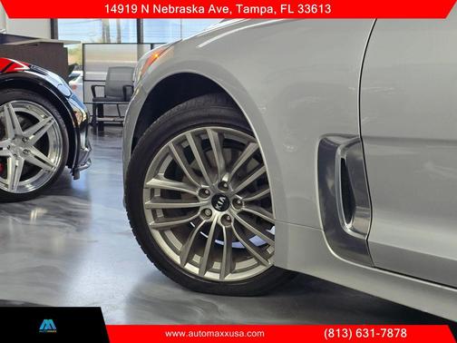 Silky Silver 2018 Kia Stinger Sedan 4D