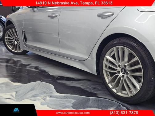 Silky Silver 2018 Kia Stinger Sedan 4D