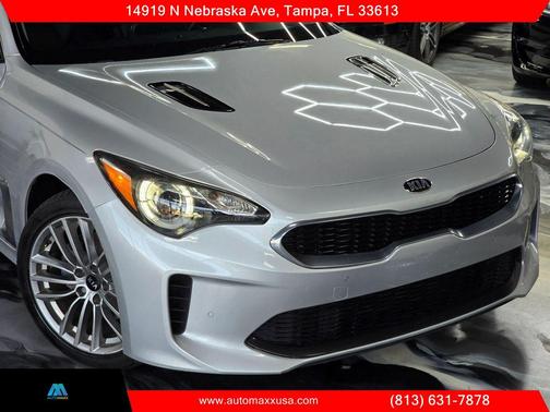 Silky Silver 2018 Kia Stinger Sedan 4D