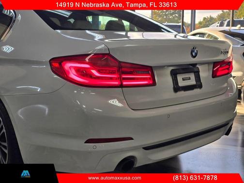 White 2017 BMW 530 530i Sedan 4D