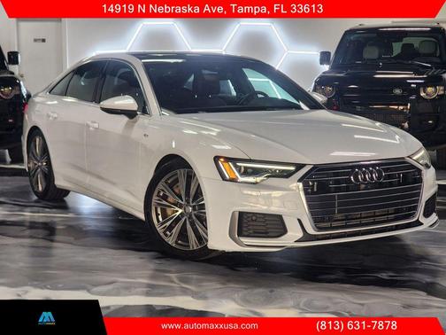 Ibis White 2019 Audi A6 55 Premium Plus