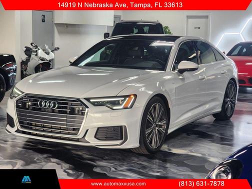 Ibis White 2019 Audi A6 55 Premium Plus