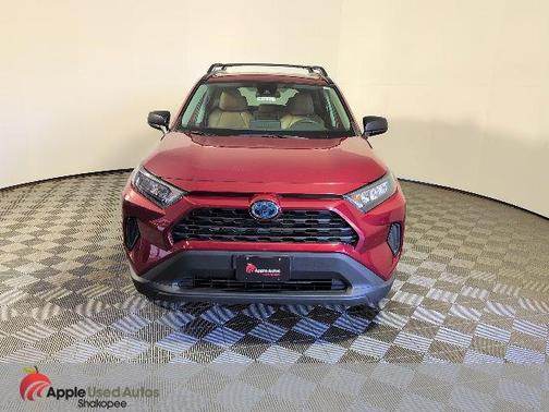 Ruby Flare Pearl 2021 Toyota RAV4 Hybrid LE