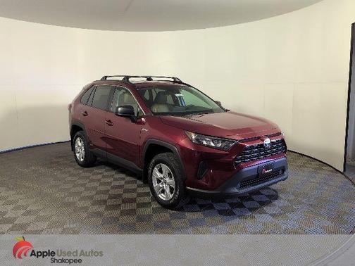 Ruby Flare Pearl 2021 Toyota RAV4 Hybrid LE