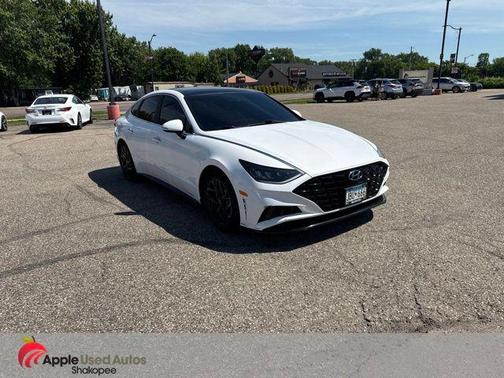 White 2023 Hyundai SONATA SEL