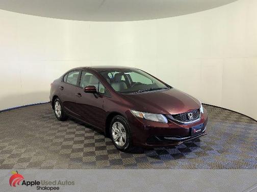 Crimson Pearl 2014 Honda Civic LX