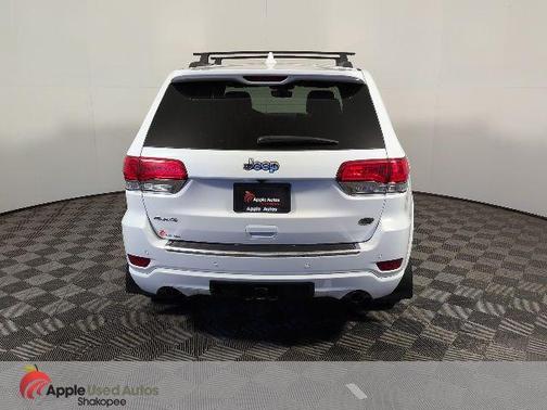 Bright White Clearcoat 2020 Jeep Grand Cherokee Overland