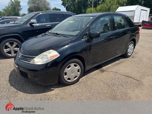 Super Black Metallic 2009 Nissan Versa 1.8 S