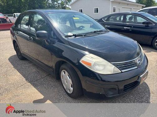 Super Black Metallic 2009 Nissan Versa 1.8 S