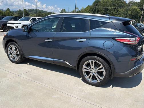 Arctic Blue Metallic 2015 Nissan Murano Platinum