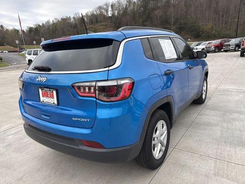 Laser Blue Pearlcoat 2021 Jeep Compass Sport