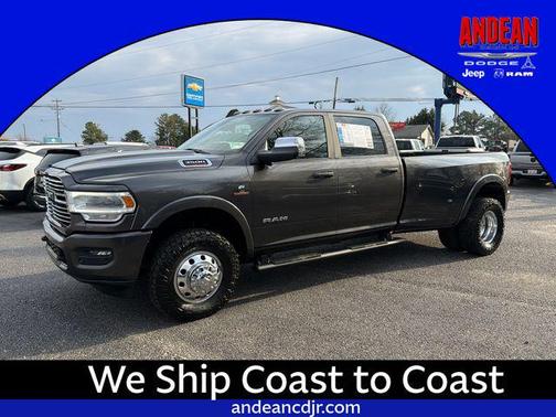 Granite Crystal Metallic Clearcoat 2022 RAM 3500 Laramie Crew Cab 4x4 8' Box