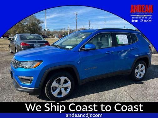 Laser Blue Pearlcoat 2019 Jeep Compass Latitude